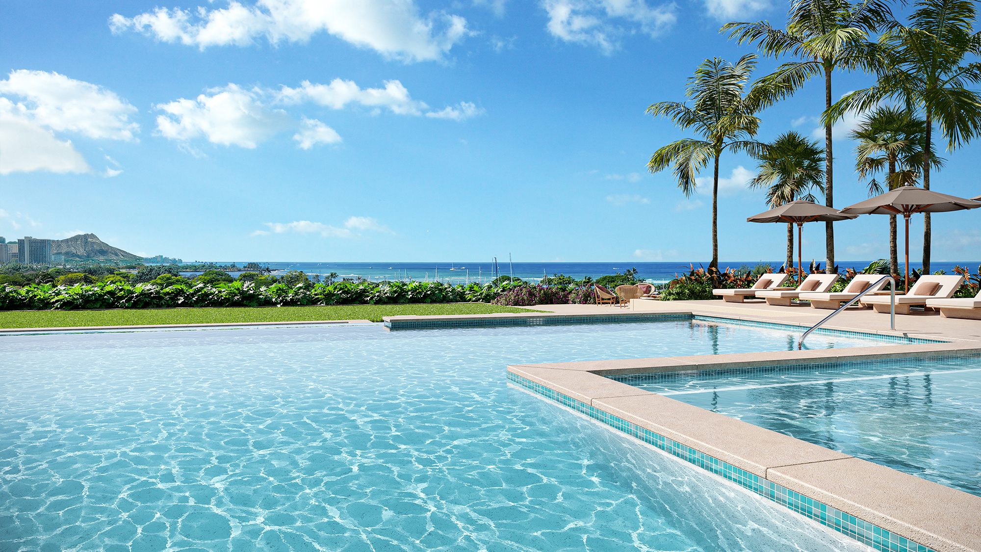 Resort Pool View