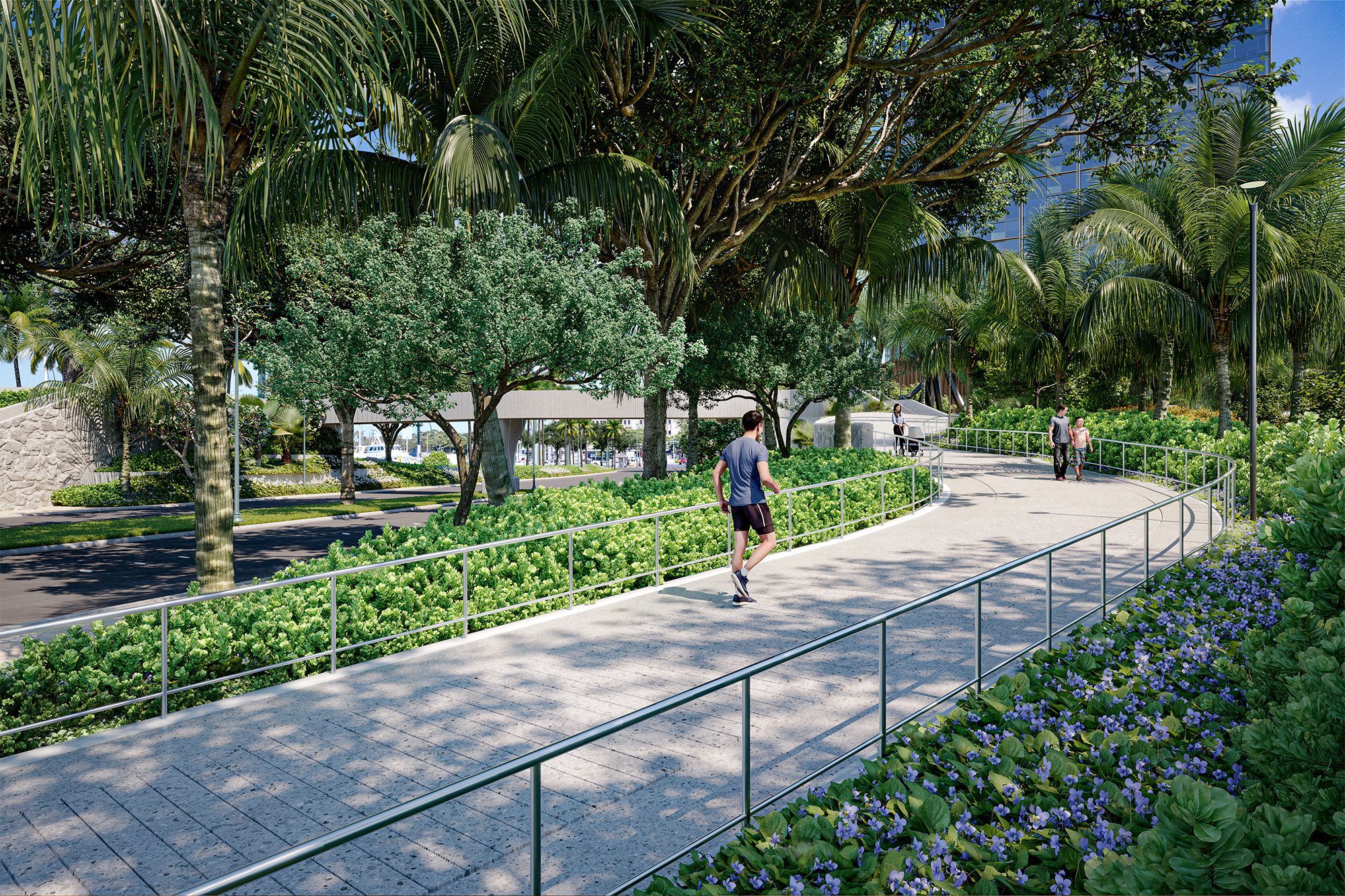 Ala Moana Elevated Walkway