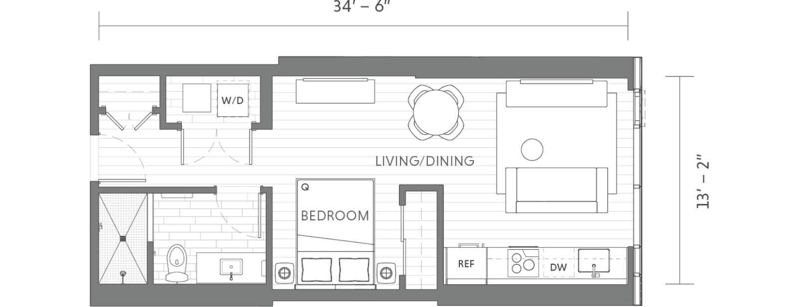 Residence 16 floor plan